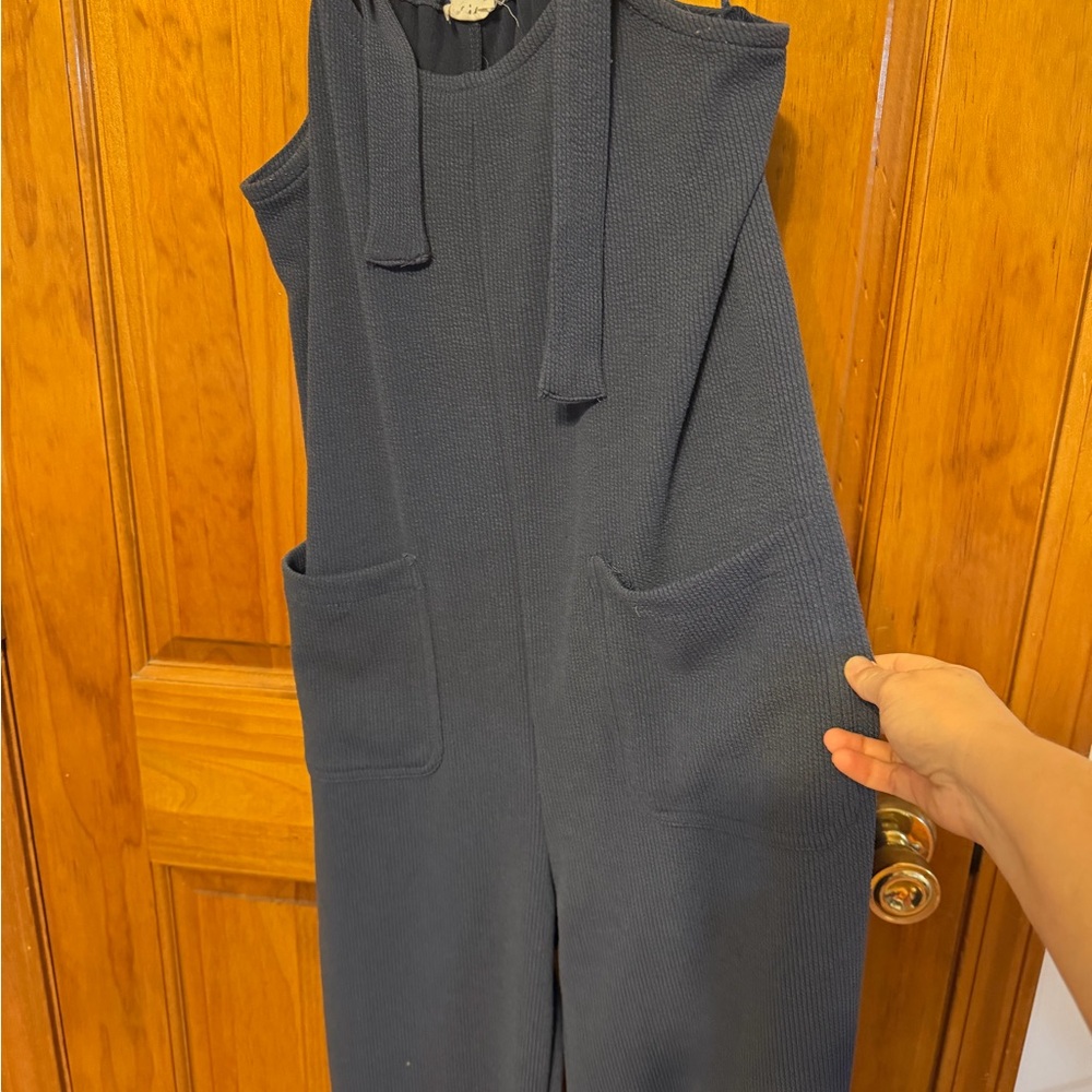 Stylish Blue Jumpsuit boutique